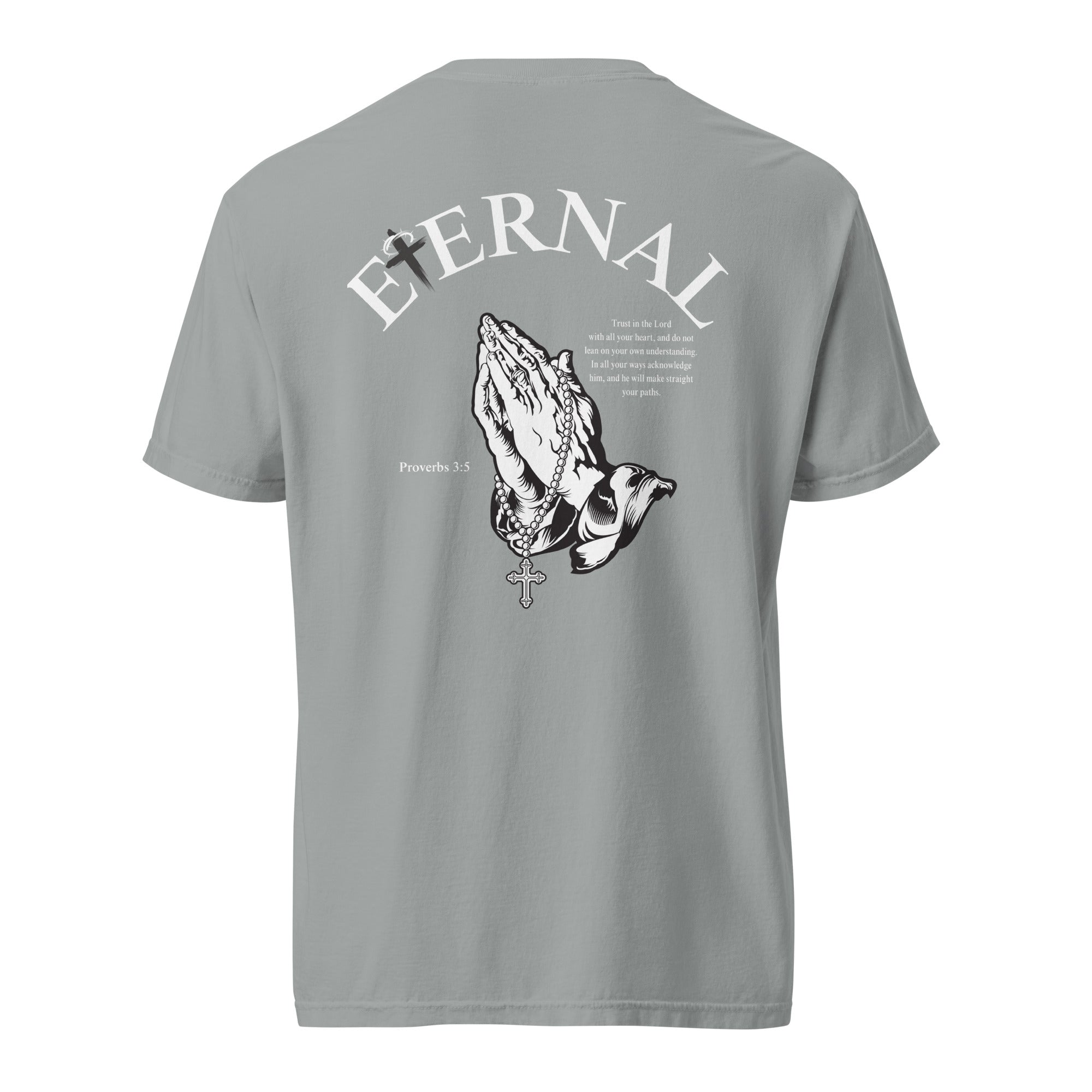 Embroidered Eternal Prayer T-Shirt