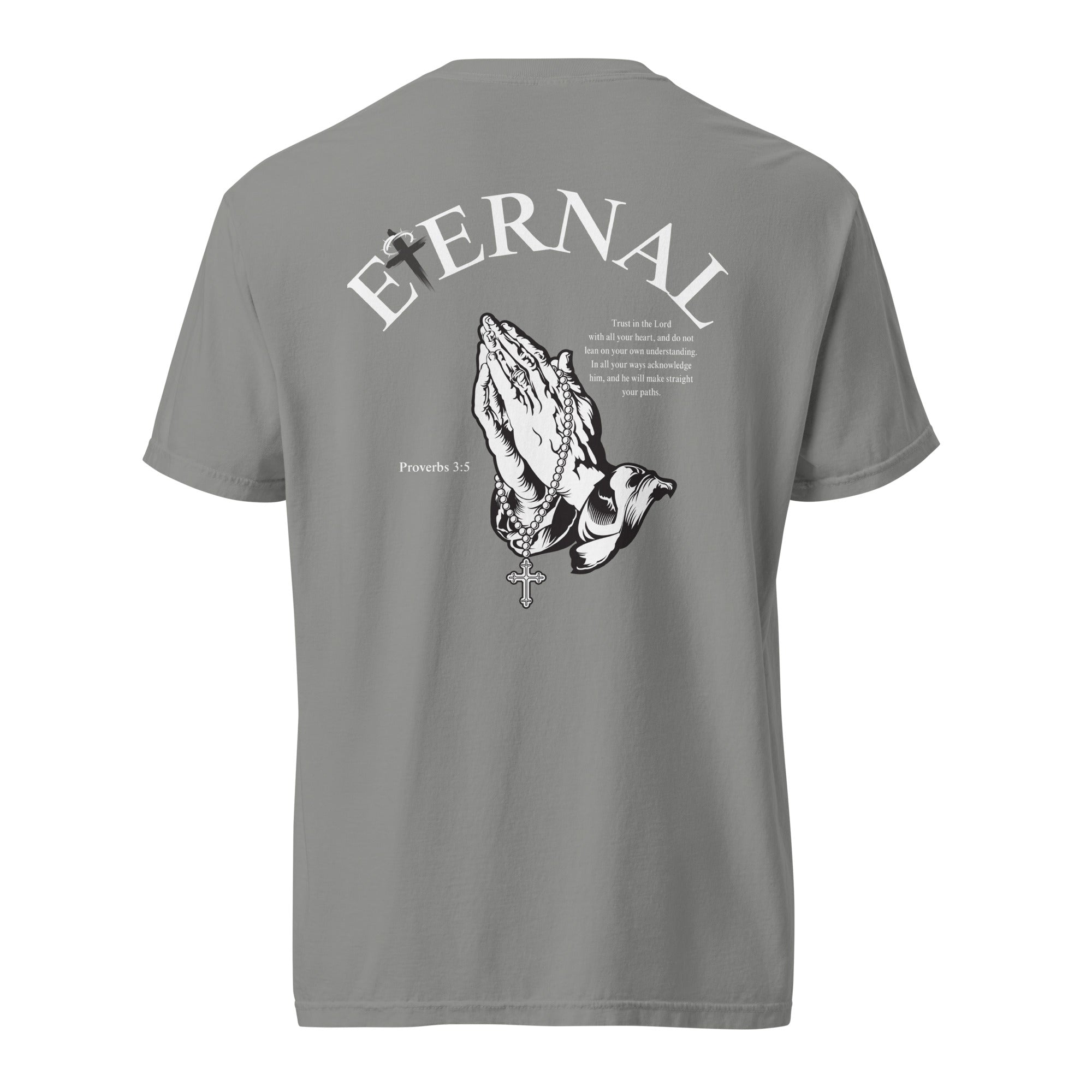Embroidered Eternal Prayer T-Shirt