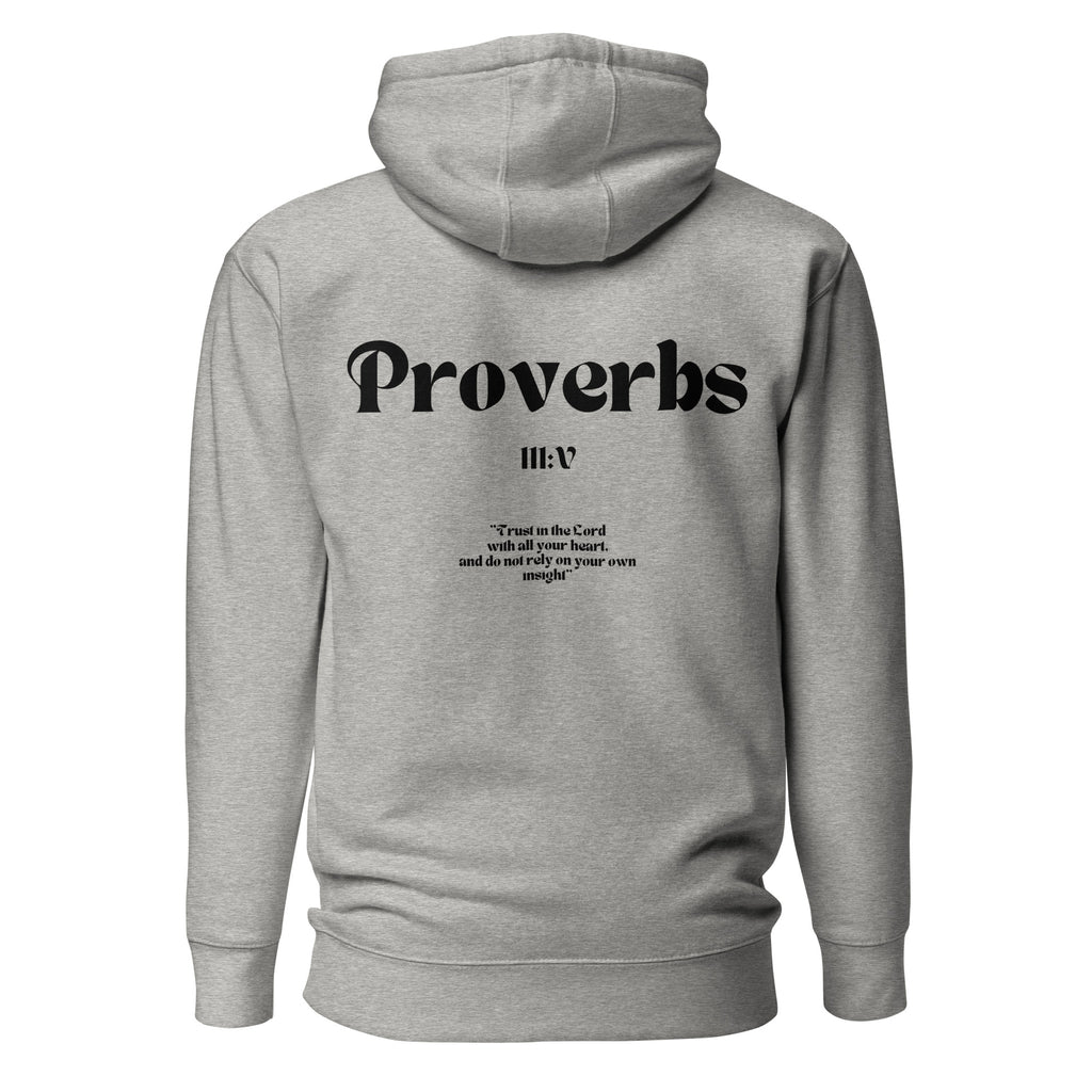 Embroidered Eternal Proverbs III:V Hoodie